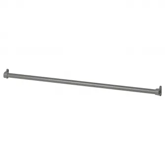 IKEA KOMPLEMENT Bara umerase, gri inchis, 100 cm