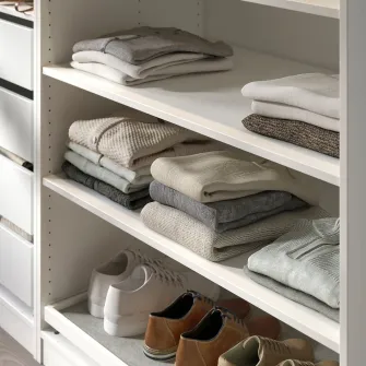 IKEA KOMPLEMENT Polita, alb, 100x58 cm