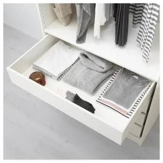 IKEA KOMPLEMENT Sertar, alb, 100x58 cm