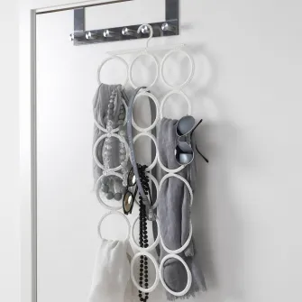 IKEA KOMPLEMENT Cuier multifunctional, alb