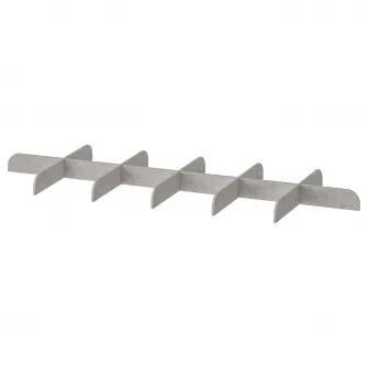 IKEA KOMPLEMENT Organizator sertar culisant, gri, 100x35 cm