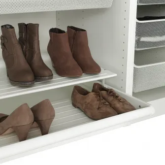 IKEA KOMPLEMENT Polita glisanta pantofi, alb, 100x58 cm