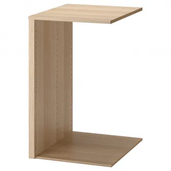 IKEA KOMPLEMENT Separator cadre, aspect stejar antichizat, 75-100x58 cm