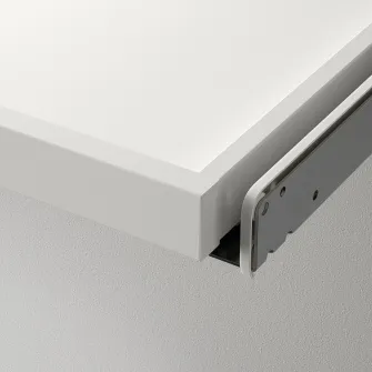 IKEA KOMPLEMENT Tava culisanta cu organizator, alb, 75x58 cm
