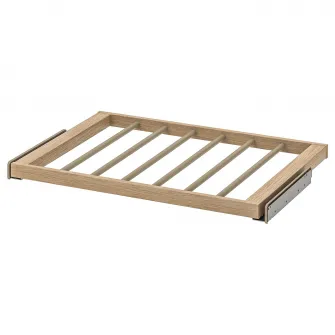 IKEA KOMPLEMENT Umeras pantaloni culisant, aspect stejar antichizat, 75x58 cm