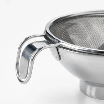 IKEA KORKEN Sita/palnie, set 3 bucati, inox
