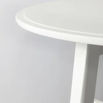 IKEA KRAGSTA Masuta cafea, alb, 90 cm