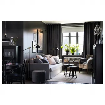 IKEA KRAGSTA Set 2 mese, negru