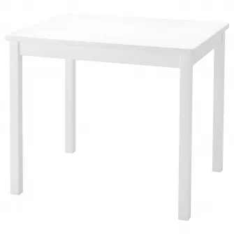 IKEA KRITTER Masa pentru copii, alb, 59x50 cm