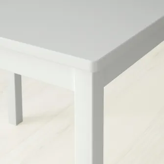 IKEA KRITTER Masa pentru copii, alb, 59x50 cm
