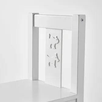IKEA KRITTER Scaun pentru copii, alb