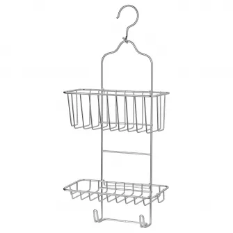 IKEA KROKFJORDEN Cuier dus 2 niveluri, zincat, 24x53 cm