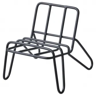IKEA KRUBBET Suport telefon mobil, negru