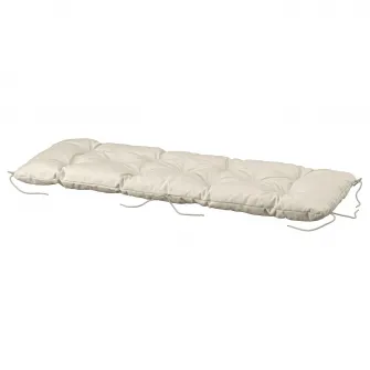 IKEA KUDDARNA Perna banca, exterior, gri deschis-bej, 120x40 cm
