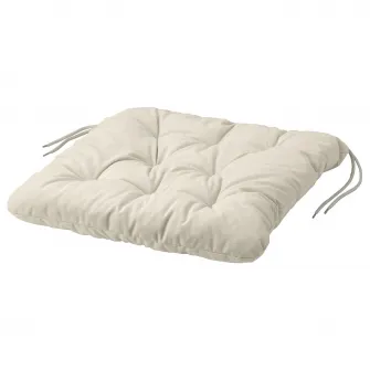 IKEA KUDDARNA Perna scaun exterior, gri deschis-bej, 44x44 cm