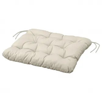 IKEA KUDDARNA Perna scaun exterior, gri deschis-bej, 50x50 cm