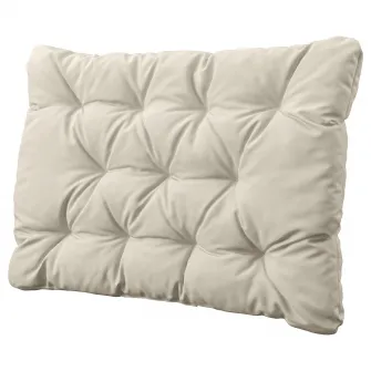IKEA KUDDARNA Perna spate exterior, gri deschis-bej, 62x44 cm