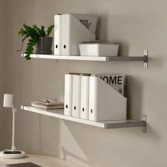 IKEA KUGGIS Biblioraft, alb
