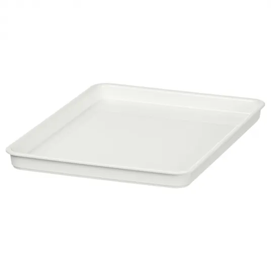 IKEA KUGGIS Capac, alb, 13x18 cm