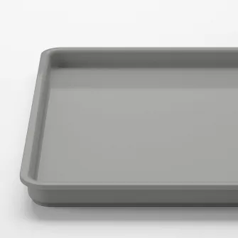 IKEA KUGGIS Capac, gri, 18x26 cm