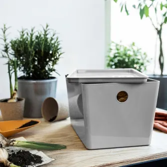 IKEA KUGGIS Capac, gri, 26x35 cm