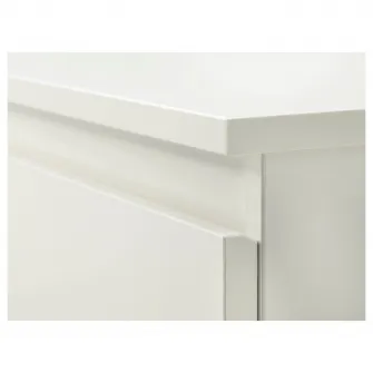 IKEA KULLEN Comoda 2 sertare, alb, 35x49 cm