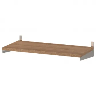 IKEA KUNGSFORS Polita, furnir frasin, 60 cm