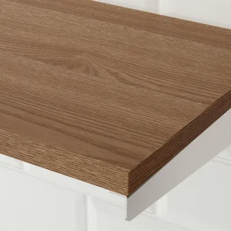 IKEA KUNGSFORS Polita, furnir frasin, 60 cm