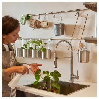 IKEA KUNGSFORS Sina, inox, 56 cm