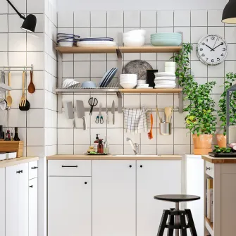 IKEA KUNGSFORS Suport magnetic cutite, inox