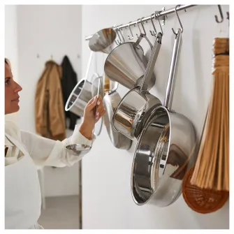 IKEA KUNGSFORS Carlig in S, inox