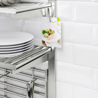 IKEA KUNGSFORS Clips magnetic, inox