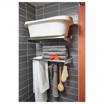 IKEA KUNGSFORS Polita, inox, 60 cm