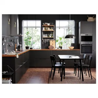 IKEA KUNGSFORS Sina susp+polita/suport magn cutite, inox/frasin