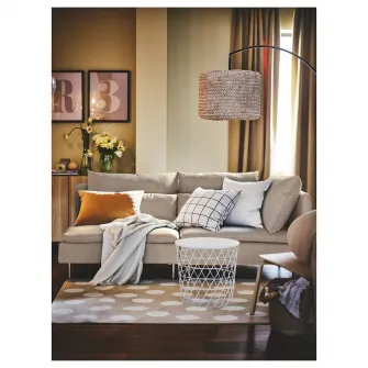 IKEA KVISTBRO Masa depozitare, alb, 44 cm