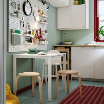 IKEA KYRRE Taburet, mesteacan