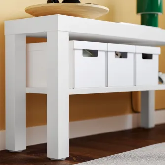 IKEA LACK Comoda TV, alb, 90x26x45 cm