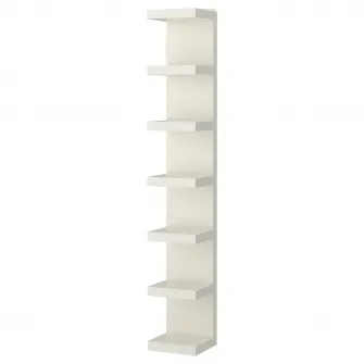 IKEA LACK Etajera suspendata, alb, 30x190 cm