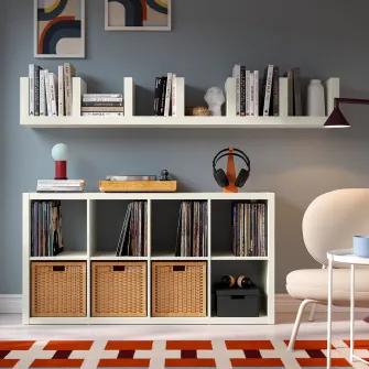 IKEA LACK Etajera suspendata, alb, 30x190 cm