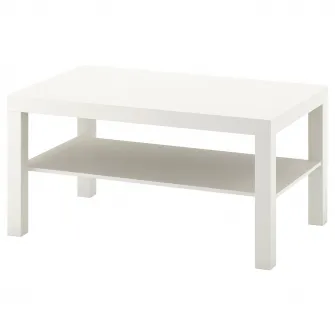 IKEA LACK Masuta cafea, alb, 90x55 cm