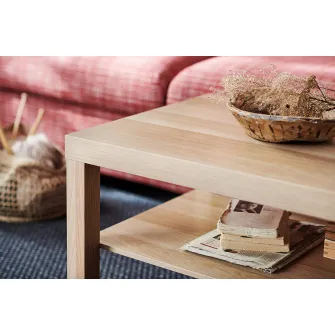 IKEA LACK Masuta cafea, aspect stejar antichizat, 118x78 cm