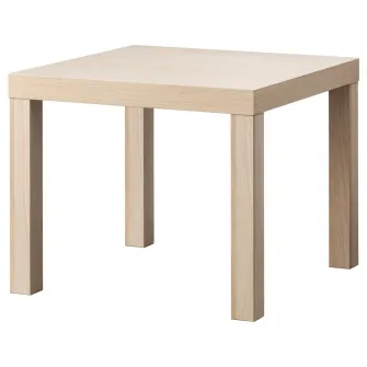 IKEA LACK Masuta cafea, aspect stejar antichizat, 55x55 cm