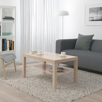 IKEA LACK Masuta cafea, aspect stejar antichizat, 90x55 cm