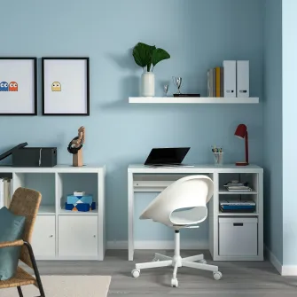 IKEA LACK Polita, alb, 110x26 cm