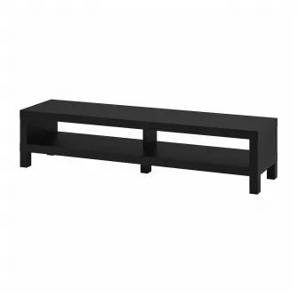 IKEA LACK Comoda TV, negru-maro, 160x35x36 cm