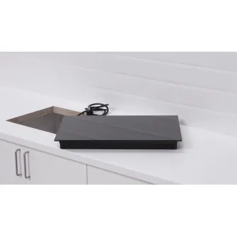 IKEA LAGAN Plita cu inductie, plug-in 2 zone/negru