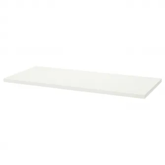 IKEA LAGKAPTEN Blat, alb, 140x60 cm