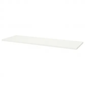 IKEA LAGKAPTEN Blat, alb, 200x60 cm