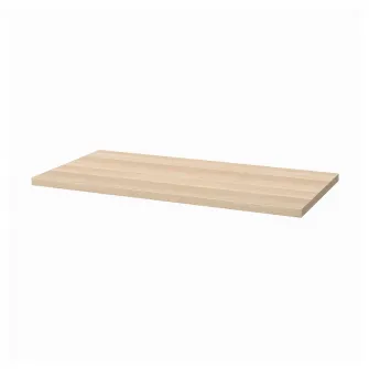 IKEA LAGKAPTEN Blat, vopsit alb aspect stejar, 120x60 cm