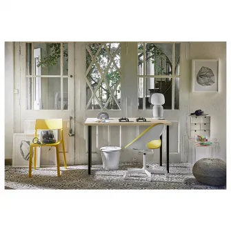 IKEA LAGKAPTEN Blat, vopsit alb aspect stejar, 120x60 cm